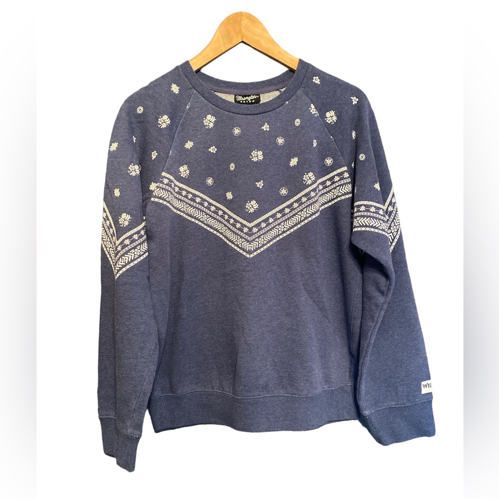 Wrangler - Retro Bandana Crewneck